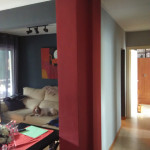 Salón comedor y pasillo